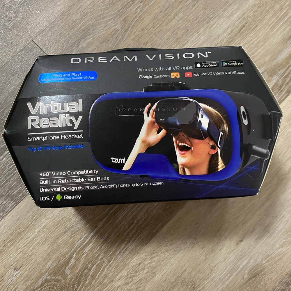 Brand New Dream Vision Virtual Reality Smartphone Headset